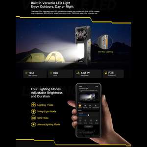 โทรศัพท์มือถือ <span class=keywords><strong>Ulefone</strong></span> Armor 30 พร้อมกล้องมองกลางคืน 12GB+512GB หน้าจอ 6.95 นิ้ว 4G NFC OTG โทรศัพท์มือถือที่ทนทาน รองรับสองซิม - Product Image 4