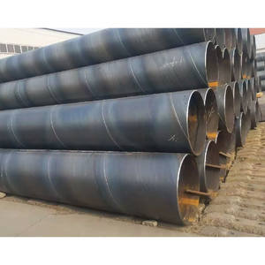 Poteaux en acier allié ASTM ERW, grande diamètre, carbone MS A36, noirs, pour eau, huile et gaz - Product Image 3