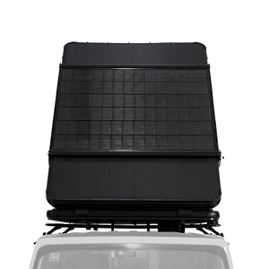 Solar Powered Rooftop Tent 300W Hard Car Roof Tent Ultra Lightweight Slim Design SUV Pickup Camping Tent Quick Open VMS-RT-LS130 - Product Image 4