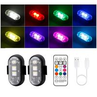 Lampe stroboscopique professionnelle pour drone, rechargeable, LED, lampe d'avertissement anti-collision, accessoires pour vol de nuit