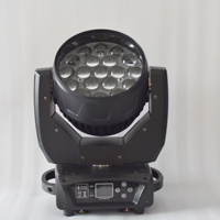 19 DMX Wash Zoom 4in1 RGBW LCD-Display IP33 4100K Neutralweiß 19x15W LED Moving Head Licht für Bühne Party DJ Hochzeit