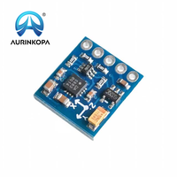 GY-271 QMC5883P/HMC5883L/QMC5883L Modul Kompas Digital 3 Sumbu Sensor Magnetik Antarmuka I2C untuk Deteksi Arah Sistem AHRS