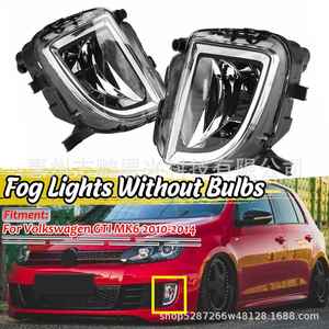 Feux antibrouillard avant Volkswagen 5K0941699C pour Golf 6 GTI Jetta 2009-2013, halogènes, gauche et droite, paire - Product Image 2