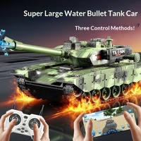 Tank télécommandé à balles d'eau, type 99A, électrique, sur chenilles, jouet pour enfants, peut tirer, modèle de simulation 757-5, garçons NF