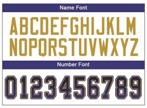 Maillot de football authentique personnalisé en maille noire, violette et or vieilli, style Drift Fashion - Product Image 3