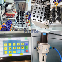 Imprimante automatique de tampons pour bouchons de bouteilles en plastique Machine d'impression de tampons de bouchons de boissons en plastique jetables