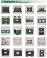 High Quality Double Series Hydraulic Plastic PP Pipe Hydraulic Tube Clamp Pipe Fastener
