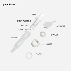 CE Nozzle, 28-Tooth External Pump Head — Press-Type Pump Head for Shower Gel & Lotion; 33-Tooth Shower Gel Pump Head - Product Image 3