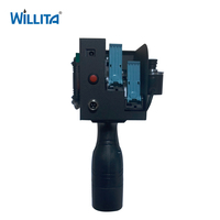 Impresora de Inyección de Tinta Portátil de Gran Tamaño para Cajas de Cartón, Máquinas de Codificación de Números y Logotipos de 5 cm, Máquina Impresora de 50 mm