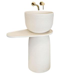 Lavabo de Pedestal Moderno 2026 de Nueva Llegada con Acabado Mate para Uso en Hospitales y Villas, <span class=keywords><strong>Base</strong></span> Personalizada, Venta al por Mayor Directa de Fábrica - Product Image 1