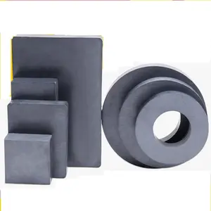 HAWELL Ferrite Magnetic Custom Shape Cheap Price Hard Sintered Ceramic Industrial Permanent Black Y35 ferrite magnet
