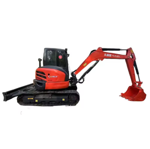 Mini-excavatrice Kx 163 de marque japonaise d'occasion, 95% neuve, avec flèche pivotante, conforme aux normes EPA aux États-Unis et au Canada - Product Image 1