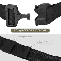 Entrepôt USA KRYDEX Sangle de jambe tactique Ceinture de cuisse en nylon Sangle de cuisse élastique avec boucle à dégagement rapide