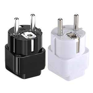 Vòng 2 pins chuyển đổi Adapter Đức du lịch cắm Adapter tường cắm điện - Product Image 6