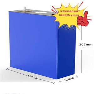 10000サイクルグレードプリズマティックライフポ4 3.2V 50Ah 1005Ah 150Ah 200Ah 300Ah Lf280K 304Ah 320Ah 280Ah Lifepo4バッテリーセル - Product Image 4