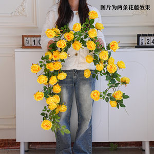 ดอกกุหลาบประดิษฐ์จากผ้าไหมสำหรับตกแต่งผนังบ้านและสวน - Product Image 3