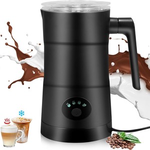 Espumador de <span class=keywords><strong>Leche</strong></span> 4 en 1, Máquina para Espumar Chocolate Caliente, Espumador de Café Automático, <span class=keywords><strong>Calentador</strong></span> de <span class=keywords><strong>Leche</strong></span>, Espumador de <span class=keywords><strong>Leche</strong></span> Eléctrico - Product Image 3