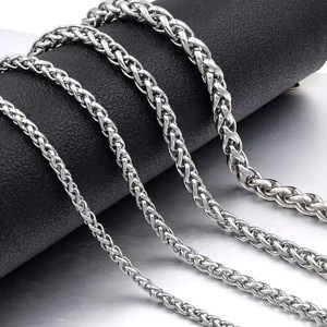 yunnique Stainless Steel Keel <b>Chain</b> Necklace <b>Titanium</b> Steel Flower Basket <b>Chain</b> Unisex Fashion Sweater <b>Chain</b> - Product Image 1