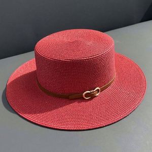 <b>Flat</b> Top Bowler <b>Hat</b> Wholesale Beach Straw Boater <b>Hat</b> for Women Summer Straw - Product Image 4