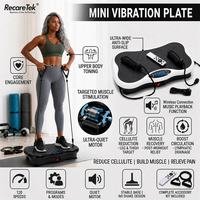 Plataforma Vibratoria para Ejercicios con Asa de Soporte, Producto para Pérdida de Peso, Máquina de Vibración para Fitness, Adelgazamiento de Cuerpo Completo