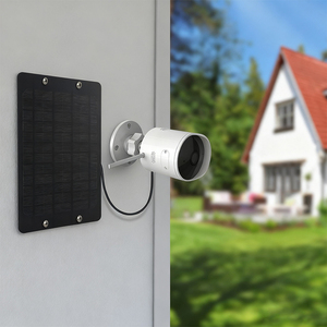ALECTER Panneaux solaires miniatures de haute qualité, chargeur USB 5V 6W monocristallin noir, garantie 1 an, pour l'extérieur - Product Image 2