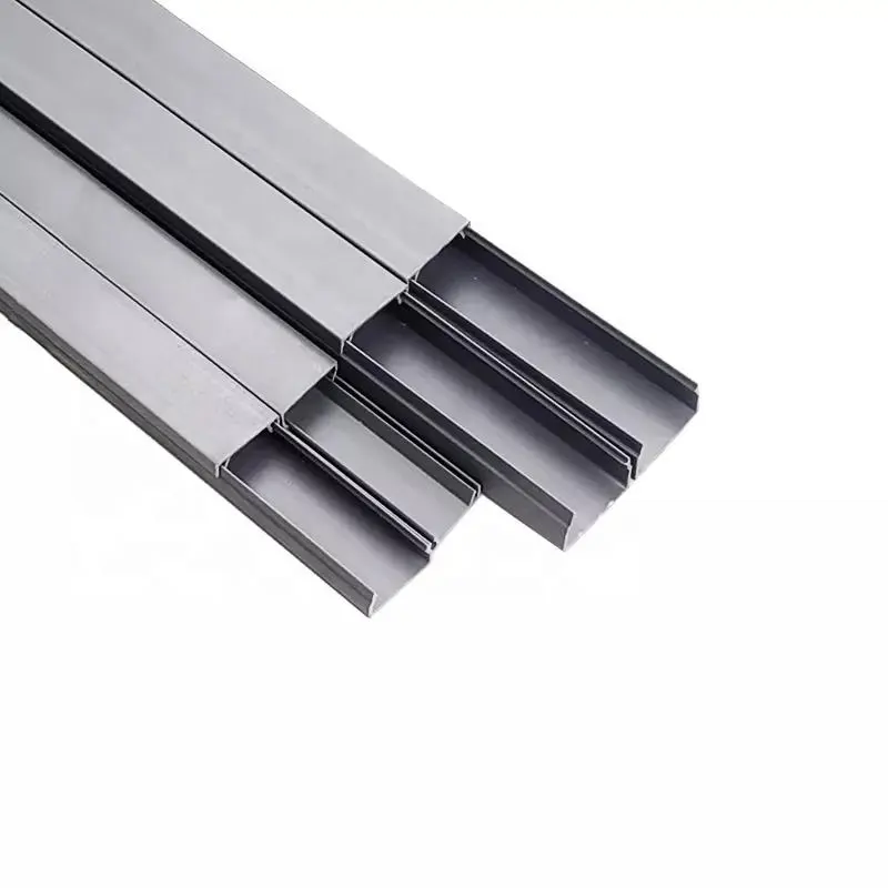PVC Trunking 100X50mm Cable Tray Electrical Cable Trunking