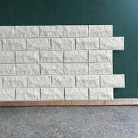 Panneau mural en pierre PU 1200x600mm, panneaux en pierre PU modernes, panneaux muraux en pierre artificielle imperméables pour extérieur, revêtements muraux