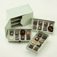 Boîte cadeau de luxe personnalisée pour l'Aïd al-Fitr, boîte rigide pour les bonbons, les dattes, les noix, pour les mariages et l'Aïd al-Adha