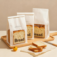 Ruban de conservation du pain fait maison, multi-usages, thermoscellé, en papier kraft écologique, résistant à l'humidité, design classique, personnalisable, vente chaude