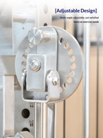 Rack d'extension latérale en acier inoxydable 304 pour exercices d'épaules et de bras, équipement de musculation pour salle de sport à domicile DQ277