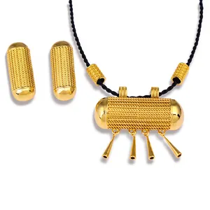 Wholesale African Big Size 18k Gold Plated Jewelry Sets