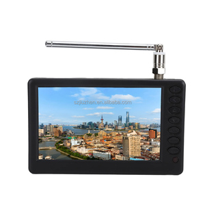 Mini TV portátil de 5 pulgadas ATSC, compatible con USB Digital para acampar, equipado con decodificador de segmento completo, TV de bolsillo con batería - Product Image 1