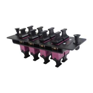 Plug En Play Fiber <span class=keywords><strong>Adapter</strong></span> Panel Mpo Mtp 8 Poorten Voor 1u Patchpaneel - Product Image 4