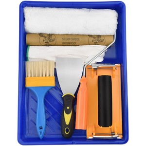 ลูกกลิ้งทาสีไมโครไฟเบอร์ขนาด 9 นิ้ว พร้อมโครงปรับได้ สำหรับทาสีผนัง DIY - Product Image 2