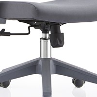 Chaise de bureau ergonomique JOHOOFURNITURE, cadre gris, vente en gros, Sedia Da Ufficio pour bureau à domicile, coussin épais confortable