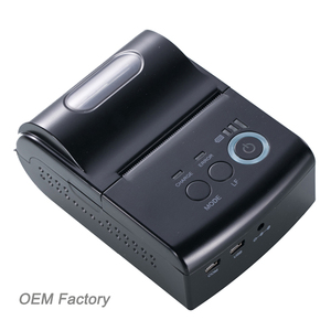 Imprimante de reçus mobile pour taxi 58 mm, compatible avec l'<span class=keywords><strong>Unicode</strong></span> et l'encodage ROM (anglais, chinois, etc.) - Product Image 1