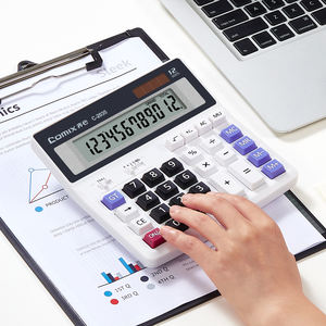 Calculadora COMIX para Escritório, Suprimentos Financeiros, Calculadora de Computador, Funcionamento a Bateria - Product Image 3