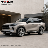 Rines de Aleación Forjados Monobloque Personalizados ZL para Infiniti QX60 de 18 y 20 Pulgadas, Diseño Multirradio, Ajuste OEM, Posventa