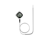 Termometer Daging Digital WiFi Outdoor 30 Meter Smart untuk BBQ, Probe Stainless Steel, Baterai, IP65, OEM