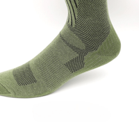 Chaussettes antidérapantes en laine mérinos personnalisées, chaudes, confortables, adaptées au sport, chaussettes en laine respirantes