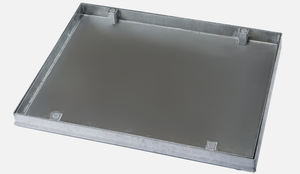 Zware Putdeksel Voor Bouwmaterialen, Wegbestrating, Putdeksel Met Scharnieren En Slot - Product Image 5