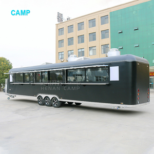 Lớn đường phố thực phẩm Trailer bánh <span class=keywords><strong>pizza</strong></span> BBQ nhượng Bộ thực phẩm Xe tải với đầy đủ trang bị nhà bếp cà phê bán hàng tự động giỏ hàng - Product Image 3