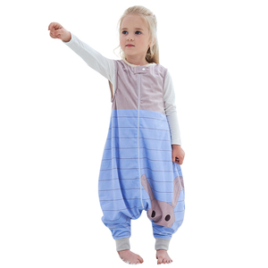 MICHLEY bambini Cartoon Stripes tute <span class=keywords><strong>coniglio</strong></span> primavera bambino sacco <span class=keywords><strong>a</strong></span> pelo bambini sacco <span class=keywords><strong>a</strong></span> pelo ragazze <span class=keywords><strong>pigiama</strong></span> - Product Image 1