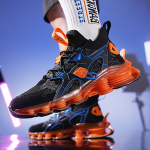 Chaussures de sport décontractées personnalisées avec semelles, style designer, sport, course à pied, basketball et marche, chaussures pour hommes - Product Image 4