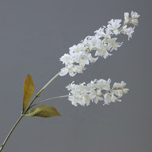 M155 Real Touch Kunstseide Delphinium Blumen Blumen dekorative Rittersporn für Hochzeit & Home Flower Shop Favorit - Product Image 4