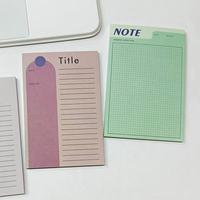Ensemble de petits blocs-notes personnalisés décoratifs à bas quantité minimale de commande personnalisés blocs-notes mignons personnalisés pour la maison Bloc Note