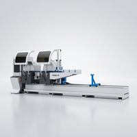 Nouvelle Scie de découpe CNC à double tête 3 axes pour aluminium, à angle variable, avec machine CNC pour fenêtres, modèle 2025