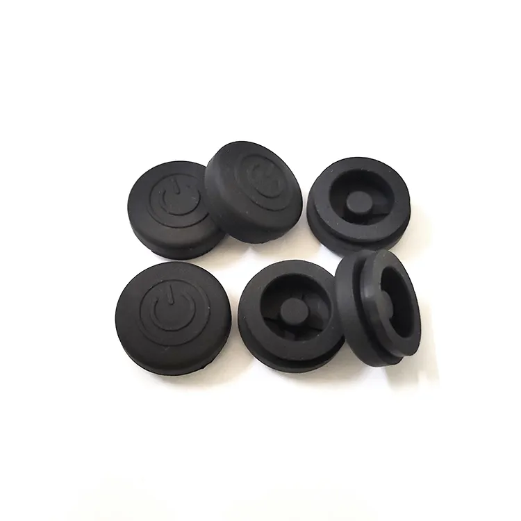 Customized Circular Controller Buttons Waterproof Rubber Keys