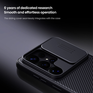 Étui <span class=keywords><strong>Nillkin</strong></span> pour S23 Ultra/<span class=keywords><strong>S22</strong></span> Ultra/S24 Ultra/Note 20/S25 Ultra Ultra, série Black Mirror PRO, design animal, couvercle coulissant pour objectif - Product Image 4