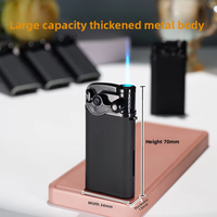 Nouveau Briquet Métallique Moderne Coupe-Vent avec Publicité Imprimée Rechargeable Haut de Gamme Vente en Gros